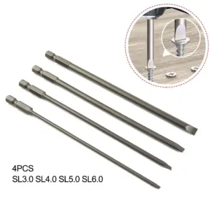 kit bits chave fenda magnéticos 1/4