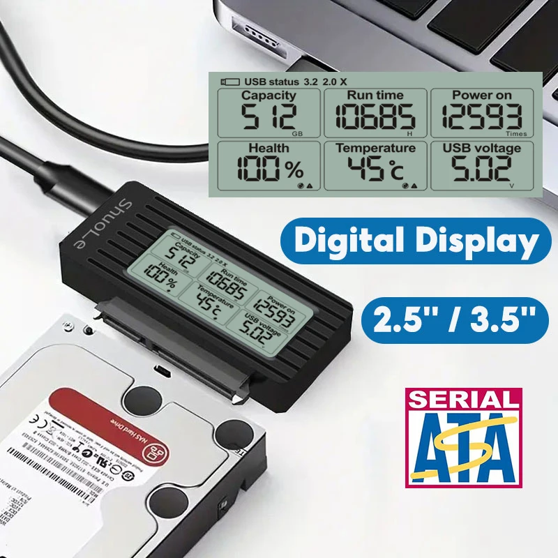 adaptador usb sata 2.5 3.5 polegadas