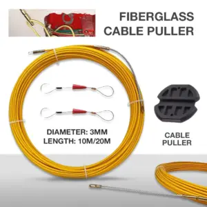 passa fio fibra de vidro 3mm
