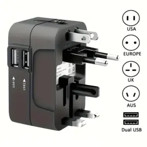 adaptador de tomada universal usb