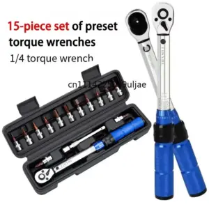 chave de torque 1/4 polegada 2-24nm