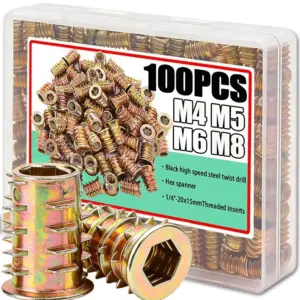 kit porca de inserção rosqueada e-nut