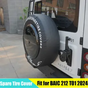 capa de pneu sobressalente couro baic 212 t01