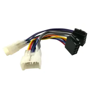 chicote adaptador iso radio toyota