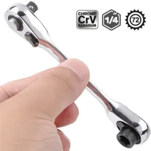 mini chave catraca 1/4 polegada
