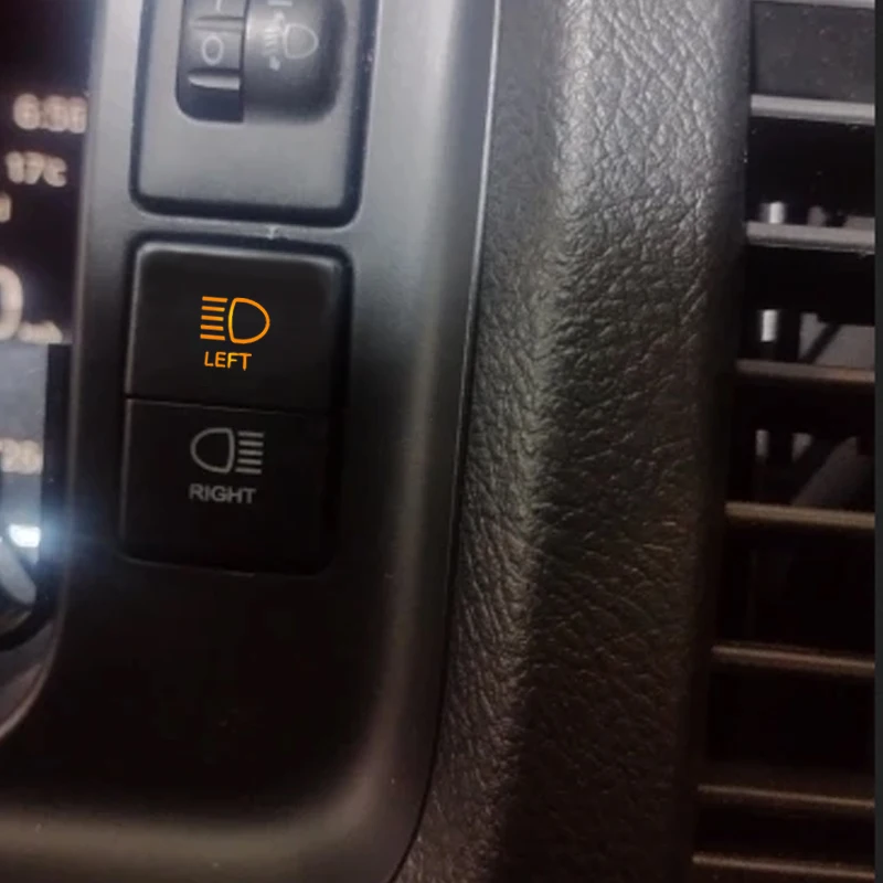 Botão Duplo Liga/Desliga 3A/12V 32.5x22mm para Toyota Hilux RAV4 - Imagem 5