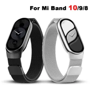 pulseira magnética xiaomi mi band 10 nfc