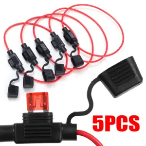 suporte fusível mini blade 18awg