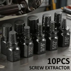 kit extrator de parafusos danificados