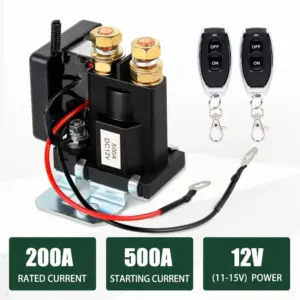 relé de corte de bateria 12v controle remoto