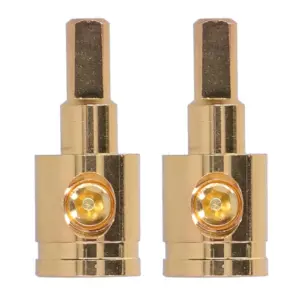 Redutor Terminal Fio 0GA para 4AWG Cobre Banhado a Ouro Automotivo
