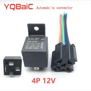 relé automotivo spdt 12v 24v 40a
