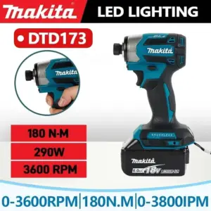 parafusadeira de impacto makita dtd173
