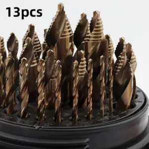 conjunto brocas escalonadas 1-6,5mm