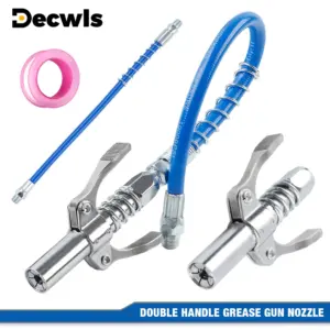 Conector de graxa 10000 PSI 1/8 NPT com trava dupla