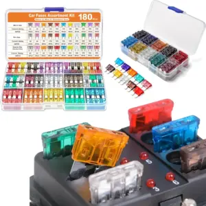 kit fusíveis automotivos lâmina