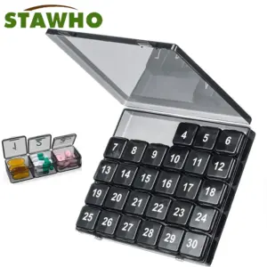 organizador de comprimidos mensal 30 dias