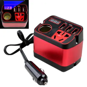 inversor de energia automotivo 12v 24v 200w