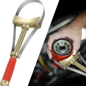 chave de cinta ajustável filtro de óleo pesado