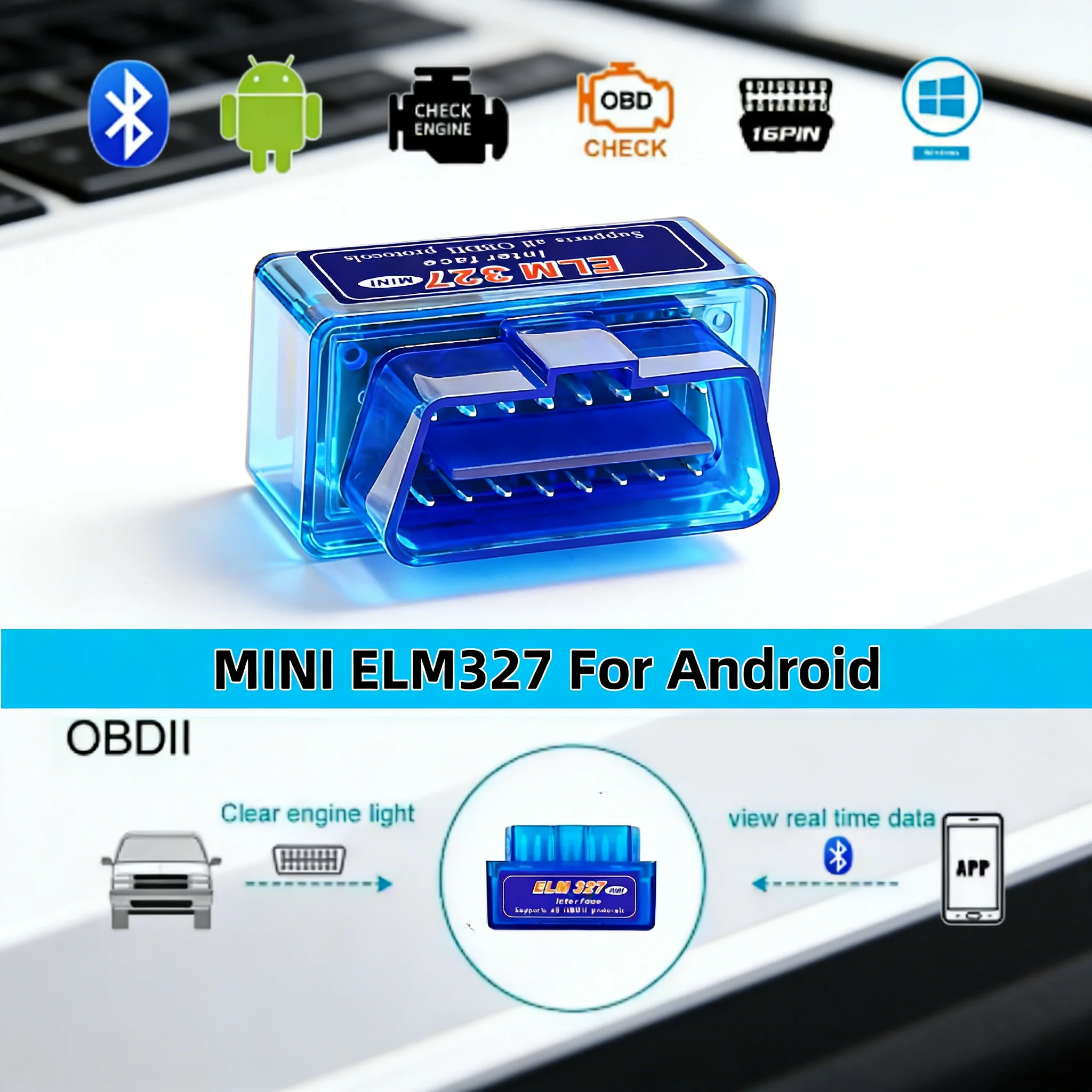 scanner obd2 elm327 v2.1 bluetooth android
