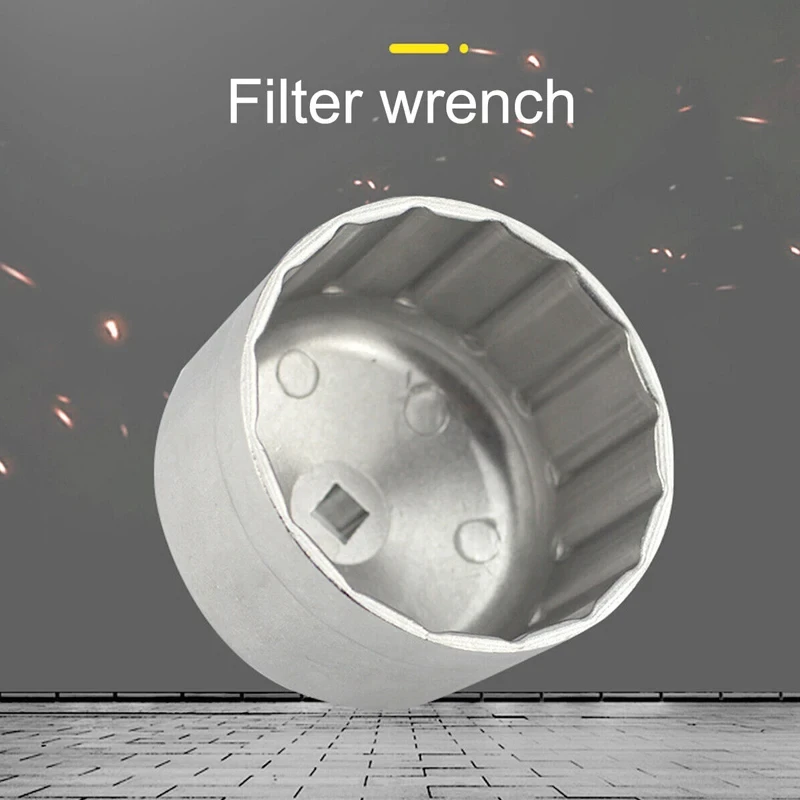 Chave para filtro de óleo 86mm 16 flautas para BMW e Volvo - Imagem 4