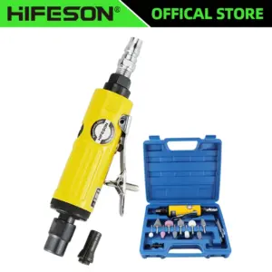 micro retífica pneumática 1/4" 25000 rpm