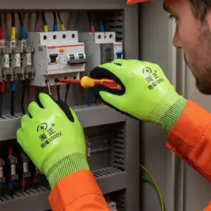 luvas isolantes eletricistas 1000v borracha