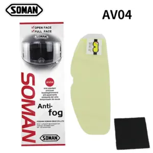 película antiembaçante viseira capacete universal