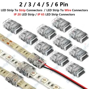 conector led sem solda