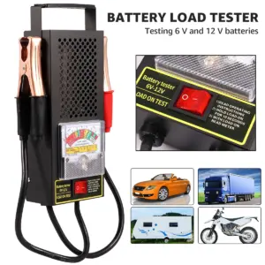 testador de carga de bateria automotiva 6v 12v