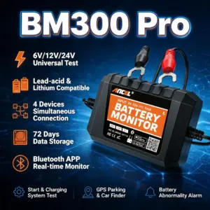 monitor de bateria ancel bm300 pro