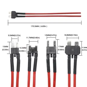 adaptador derivação circuito 12v