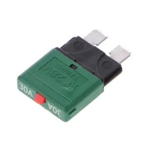 adaptador fusível lâmina reinicialização manual 28v