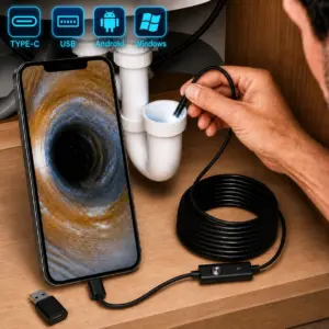 câmera endoscópica usb tipo-c android