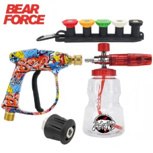 kit pistola de água lavadora pressão