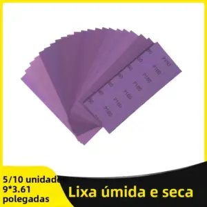 lixa de água e seco 9x3.6 polegadas