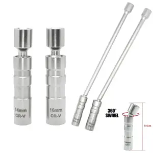 chave de vela magnética 14mm 16mm