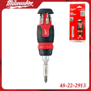 chave de fenda multibits 8 em 1 milwaukee