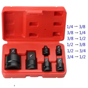 kit 6 adaptadores soquete catraca