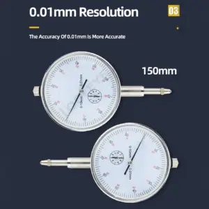 indicador de discagem 0-10mm 0.01mm