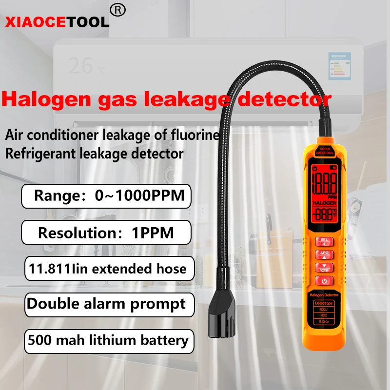 detector de vazamento de refrigerante halogênio
