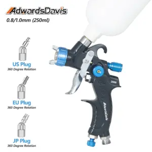 pistola pulverização hvlp mini 250ml