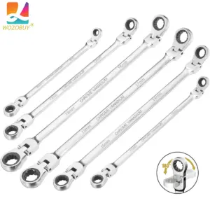 jogo de chaves catraca flex-head dupla 8-19mm