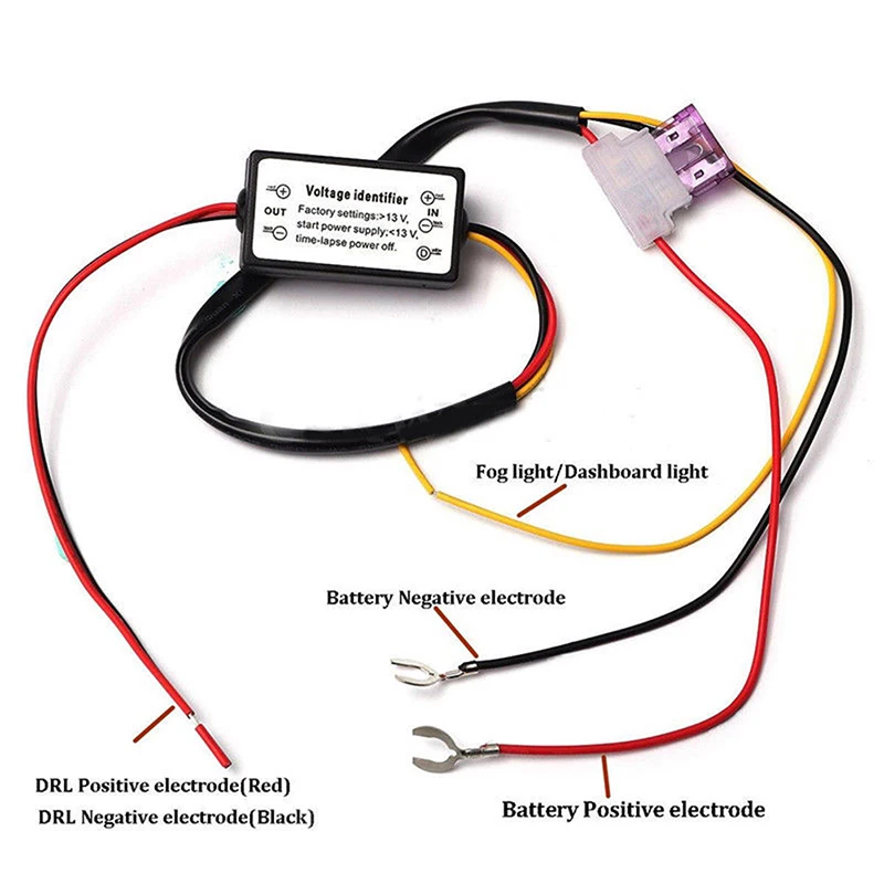 Controlador DRL LED Automático 12V com Função Delay - Imagem 2