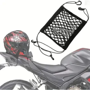 rede de carga elástica motocicleta 25x28cm