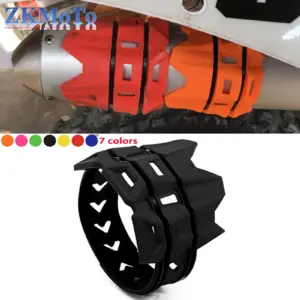 protetor de tubo de escape de silicone off-road