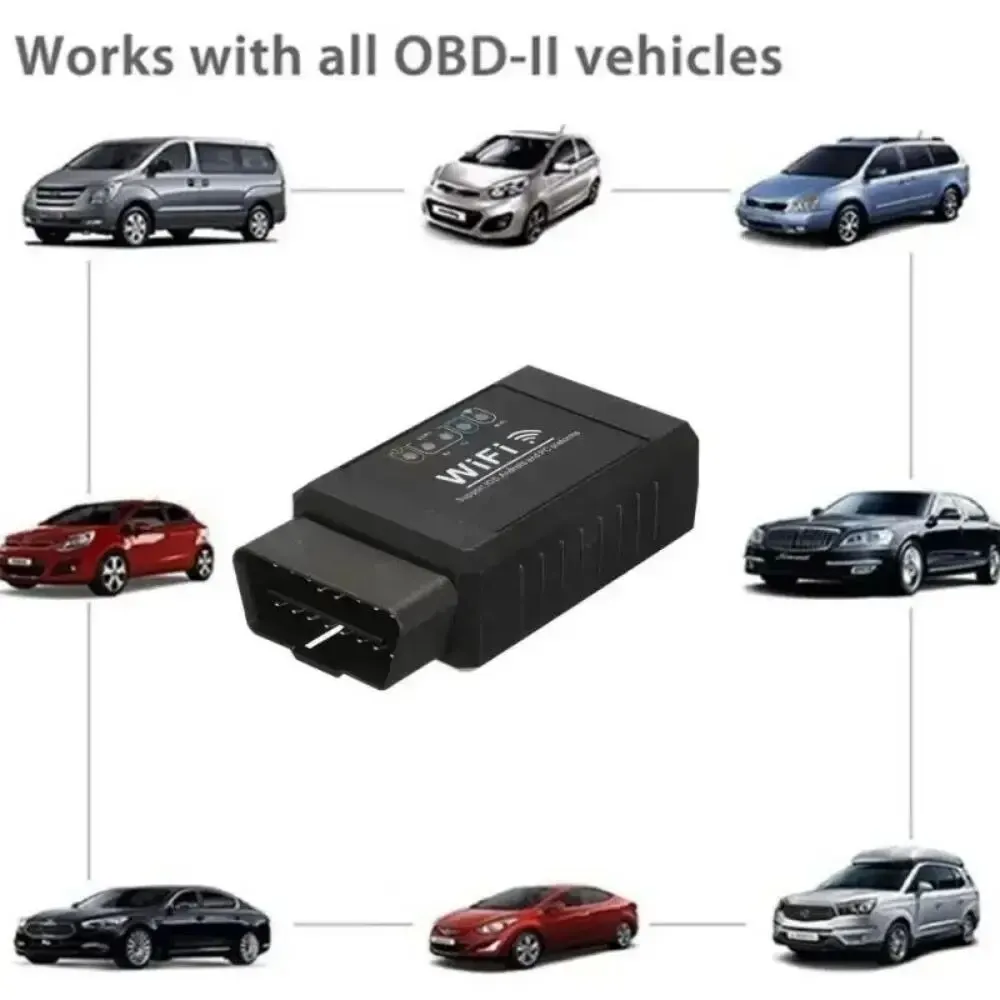 Scanner Automotivo OBD2 WiFi ELM327 V1.5 para IOS Android - Imagem 4