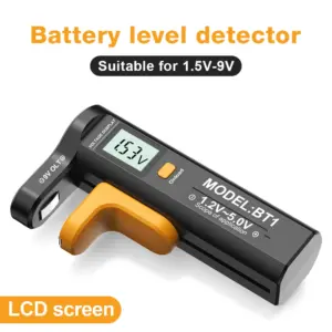 testador de bateria digital lcd