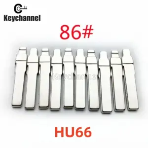 lâmina chave automotiva hu66 #86