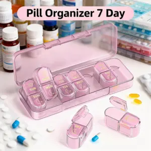 organizador de comprimidos semanal 7 dias